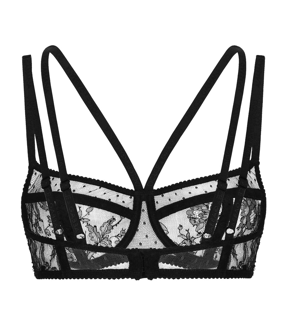 Dolce & Gabbana Multi Lace Balconette Bra