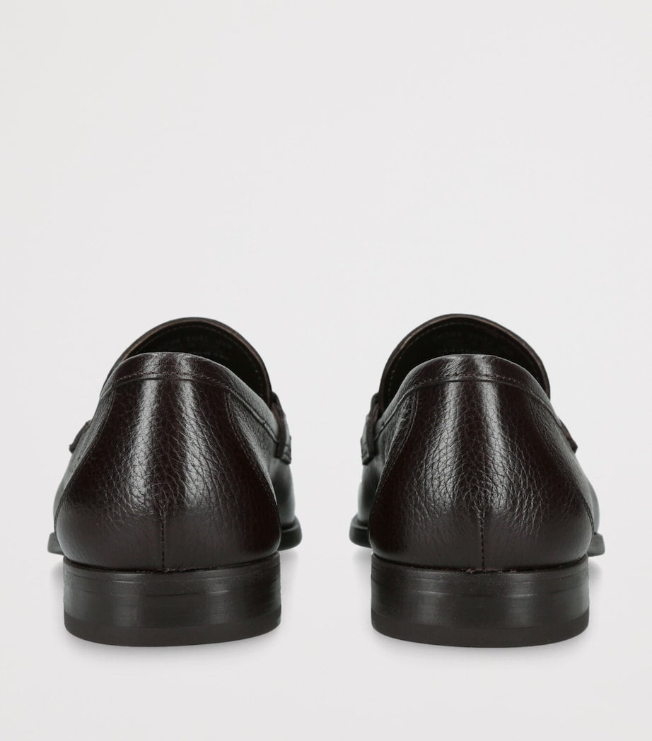 Leather Horsebit Loafers