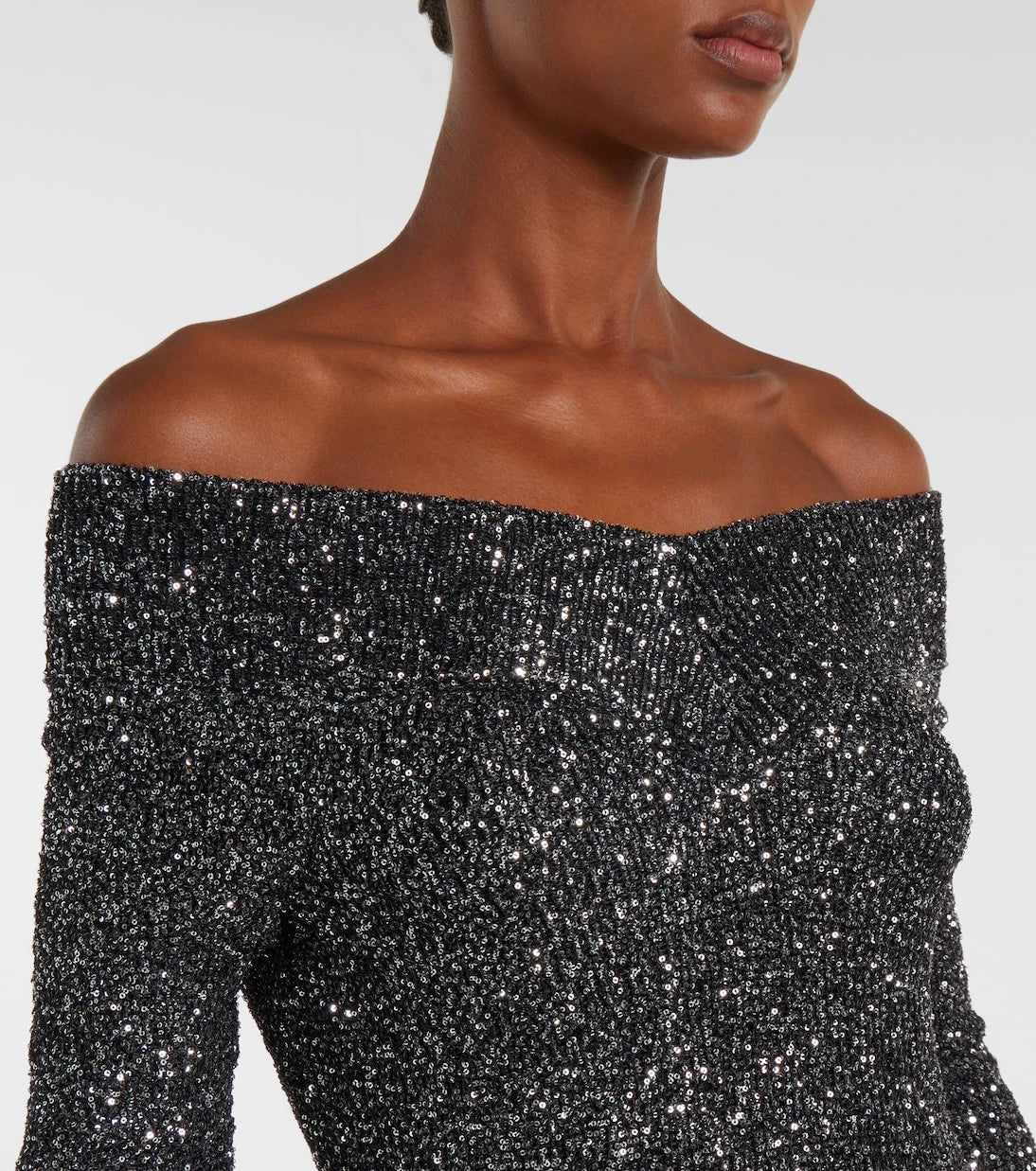 Stella McCartney - Knitted sequined gown
