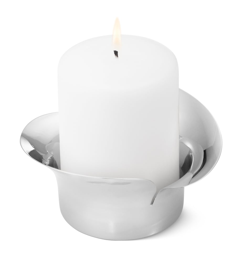 Georg Jensen Bloom Pillar Candle Holder