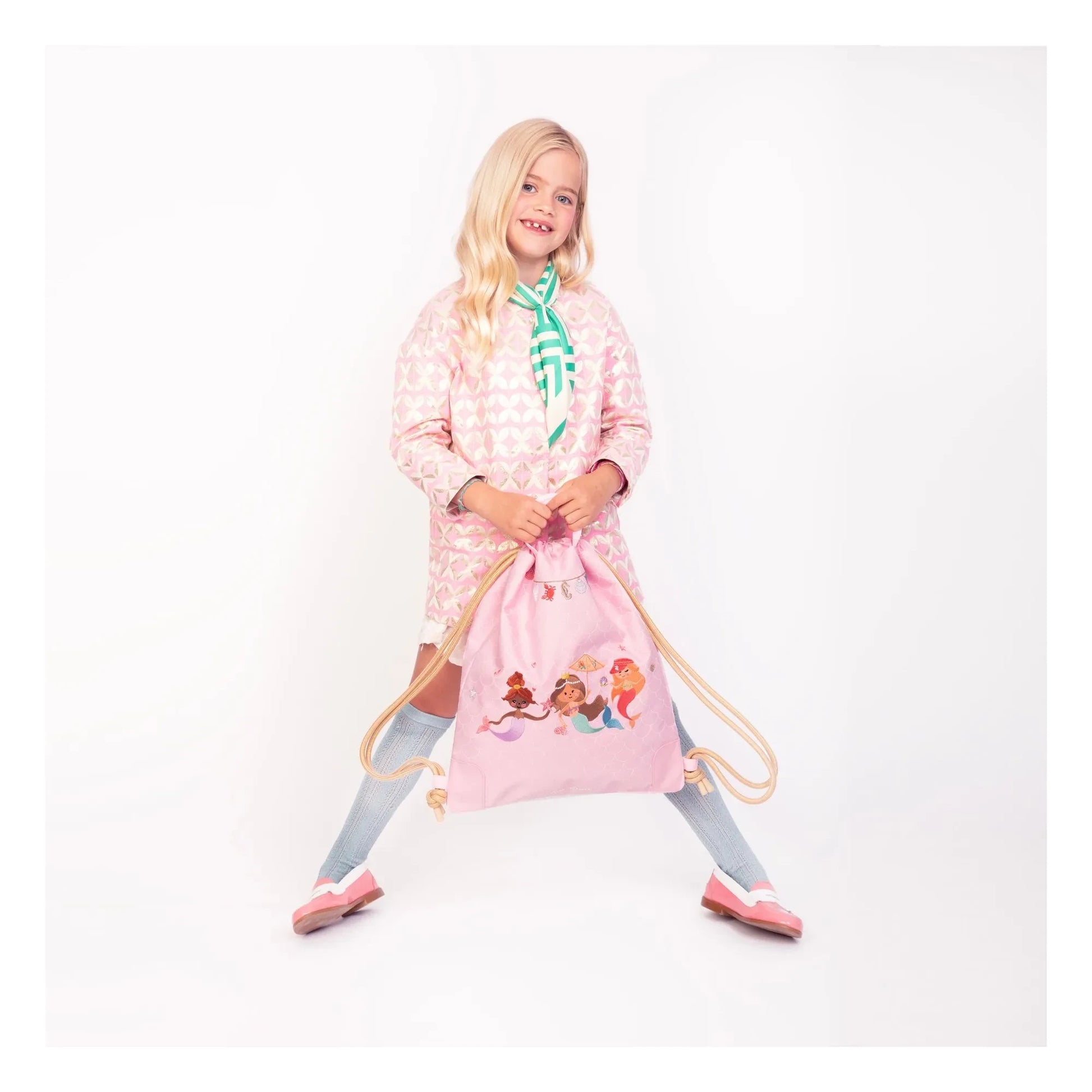 Jeune Premier - Mermaids Sport Bag | Pink