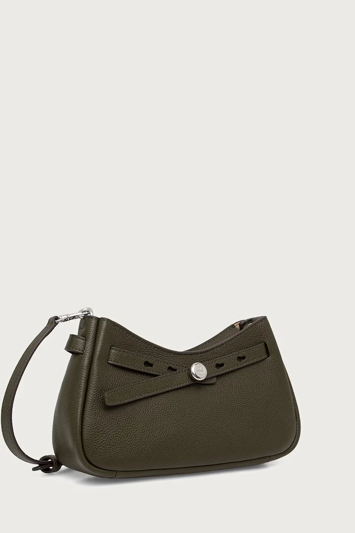 Tory Burch kadın deri crossbody çanta Romy Zip