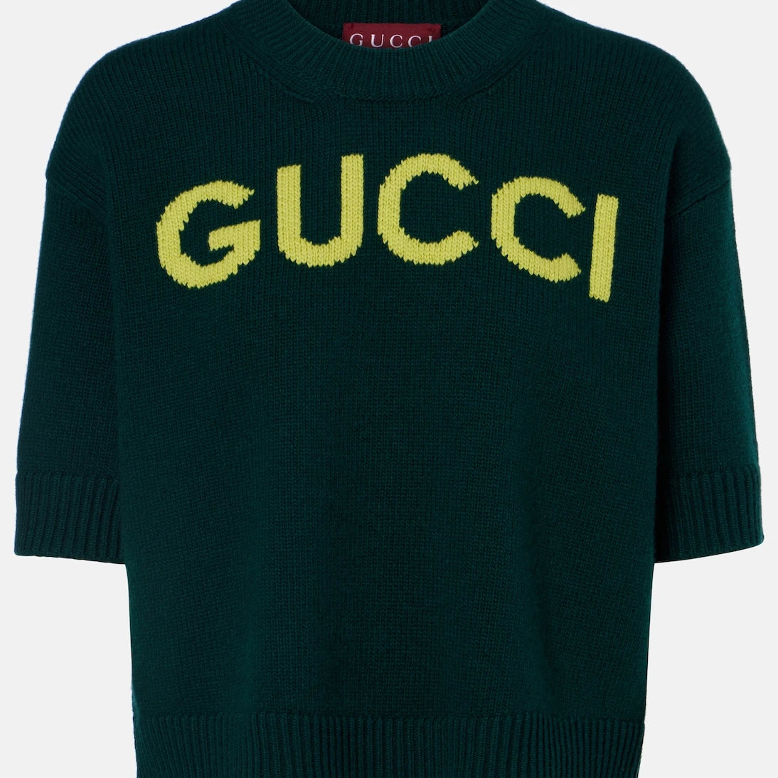 Gucci - Logo wool top