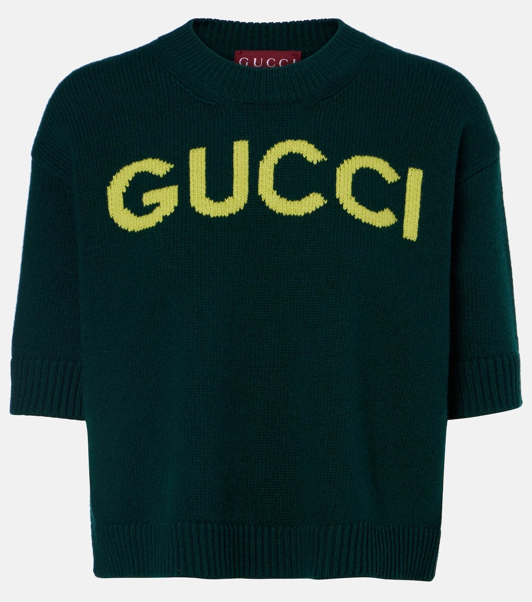 Gucci - Logo wool top
