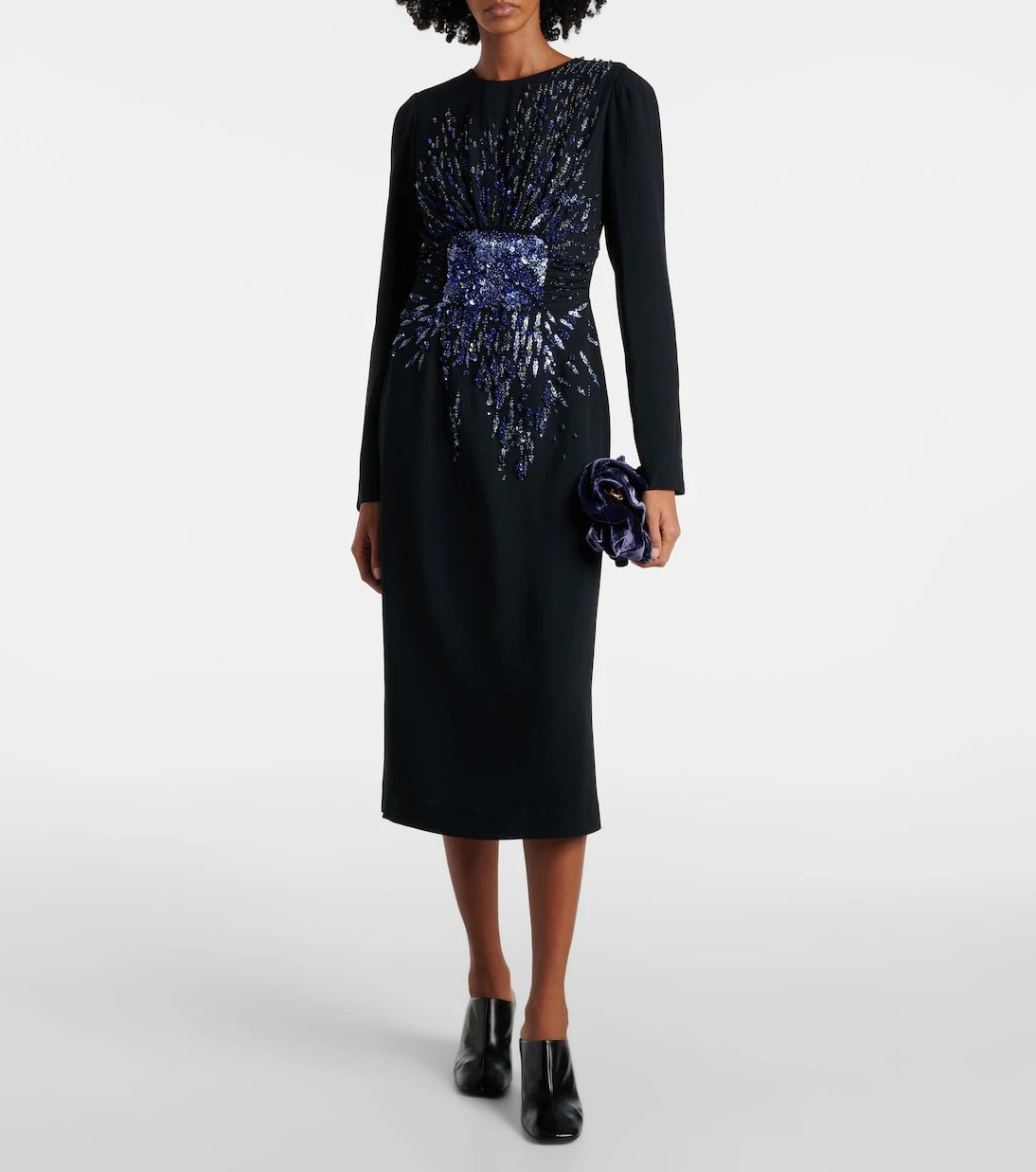 Dries Van Noten - Sequined midi dress