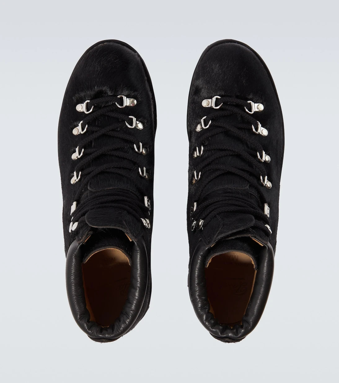Junya Watanabe - Paraboot calf hair lace-up boots