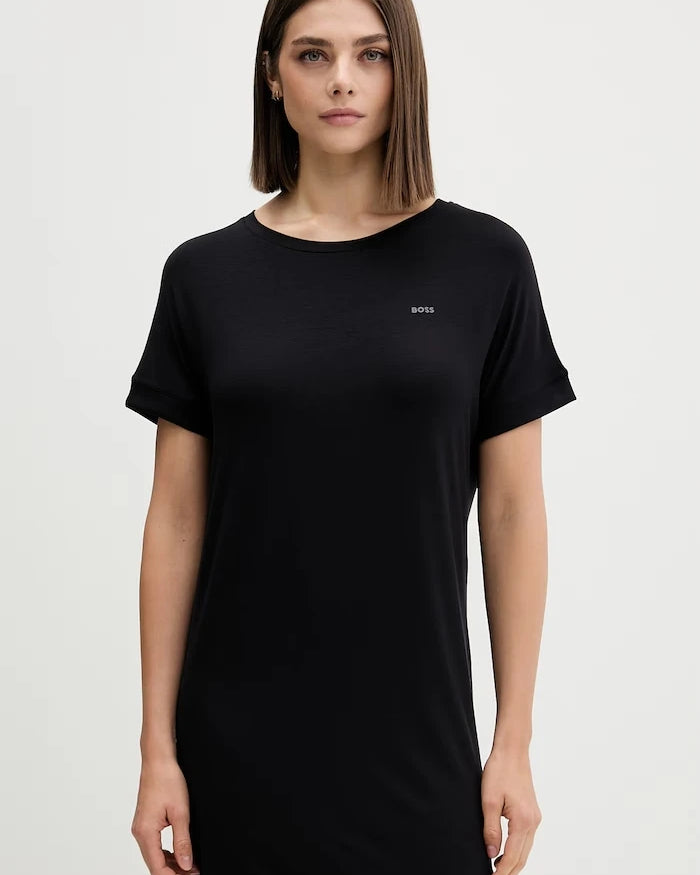 BOSS ESSENCE_Sleepshirt вискоз kadın pijama üstü