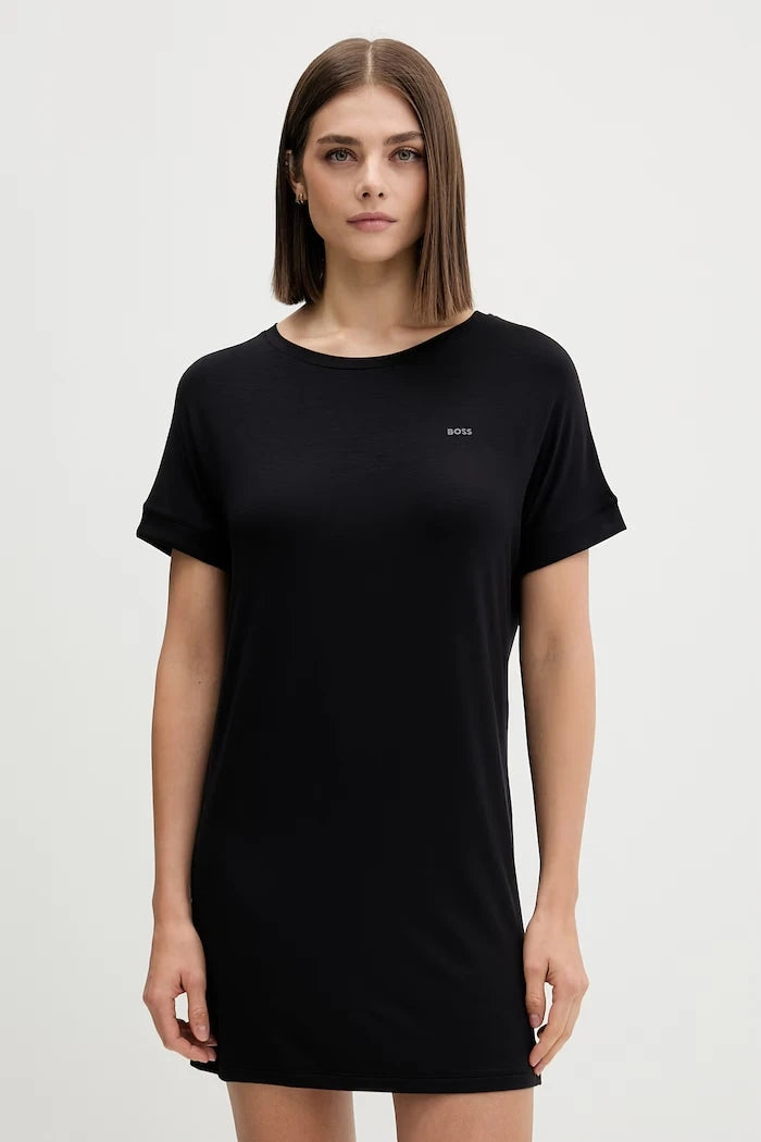 BOSS ESSENCE_Sleepshirt вискоз kadın pijama üstü