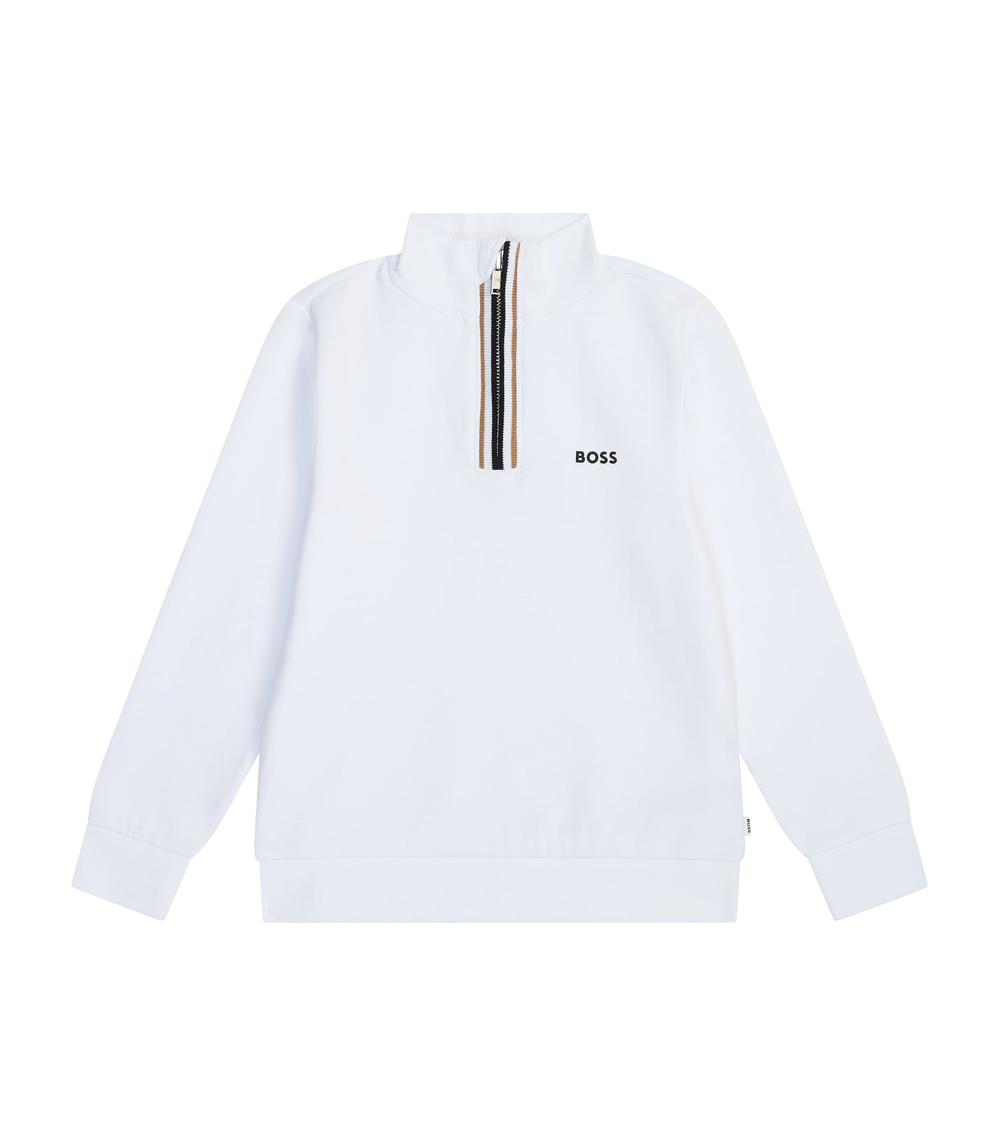 BOSS Kidswear Logo Quarter-Zip Sweatshirt (4-16 Years)