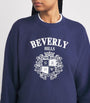 Navy Beverly Hills Crest Sweatshirt