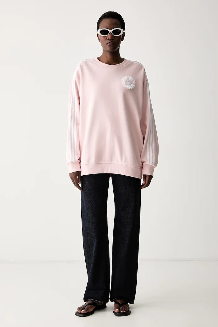 adidas Originals kadın pamuklu sweatshirt