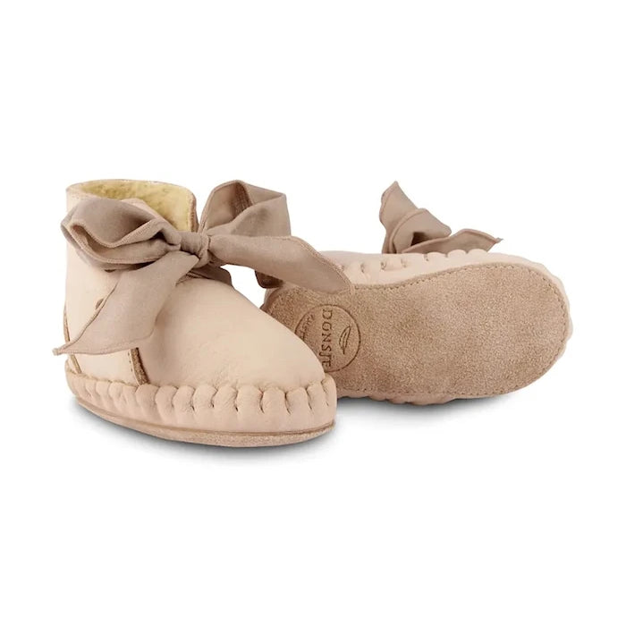 Бебешки кожени обувки Donsje Pina Organza Booties