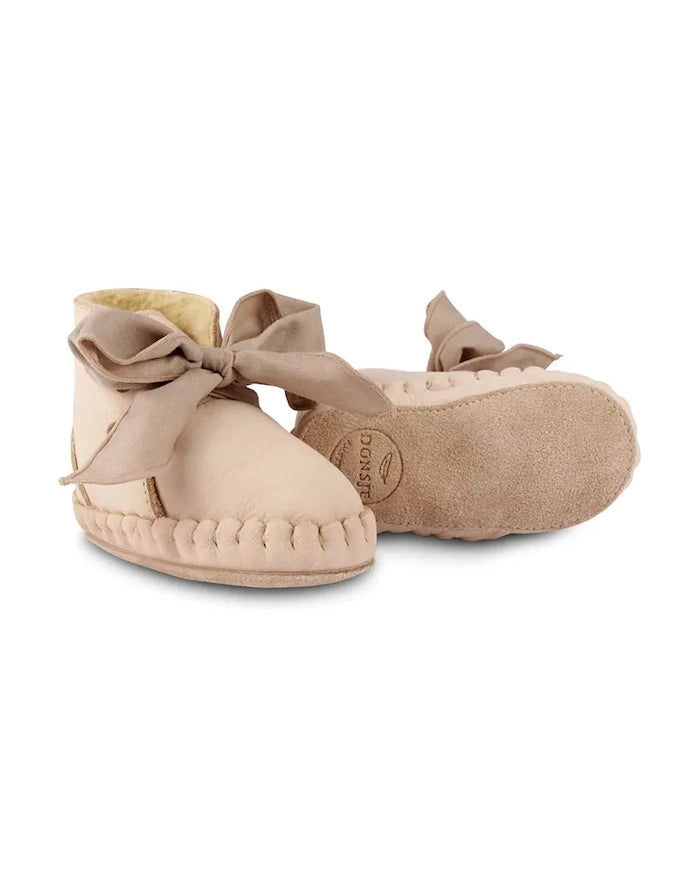 Donsje Pina Organza Booties Bebek Deri Ayakkabı