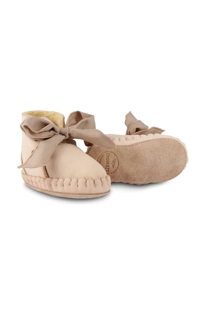 Бебешки кожени обувки Donsje Pina Organza Booties