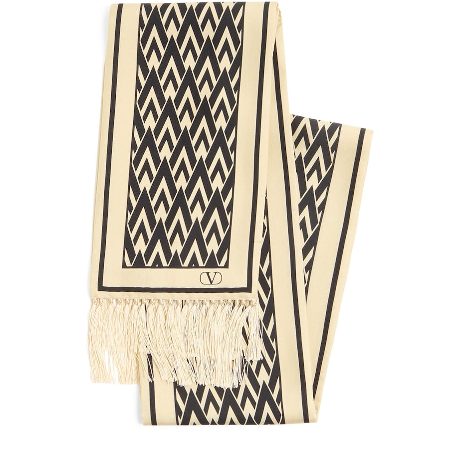 Valentino Garavani Multi Silk Monogram Scarf