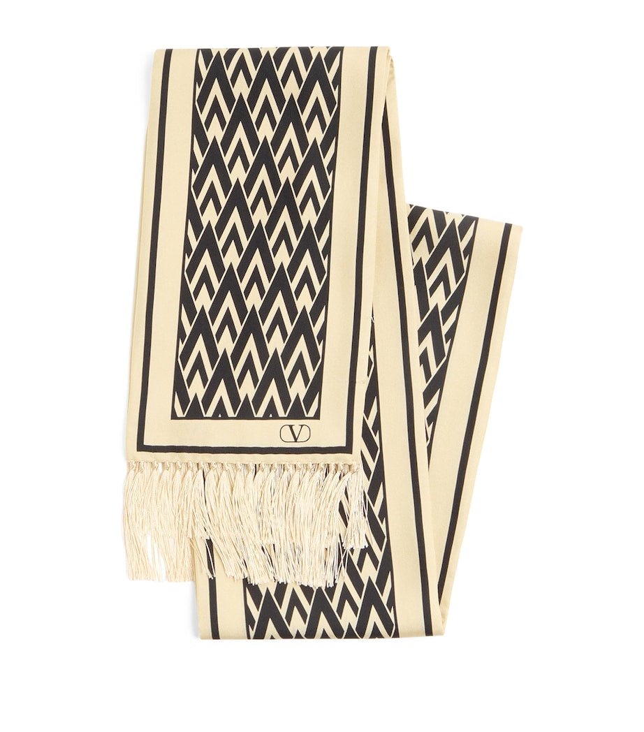 Valentino Garavani Multi Silk Monogram Scarf