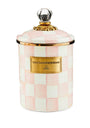 MacKenzie-Childs Medium Rosy Check Canister (12cm)