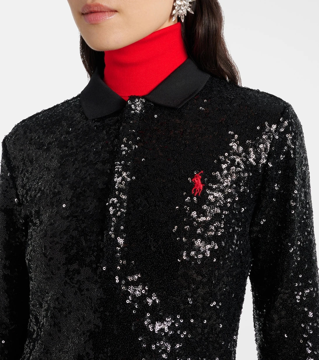 Polo Ralph Lauren - Pul payetli polo tişört