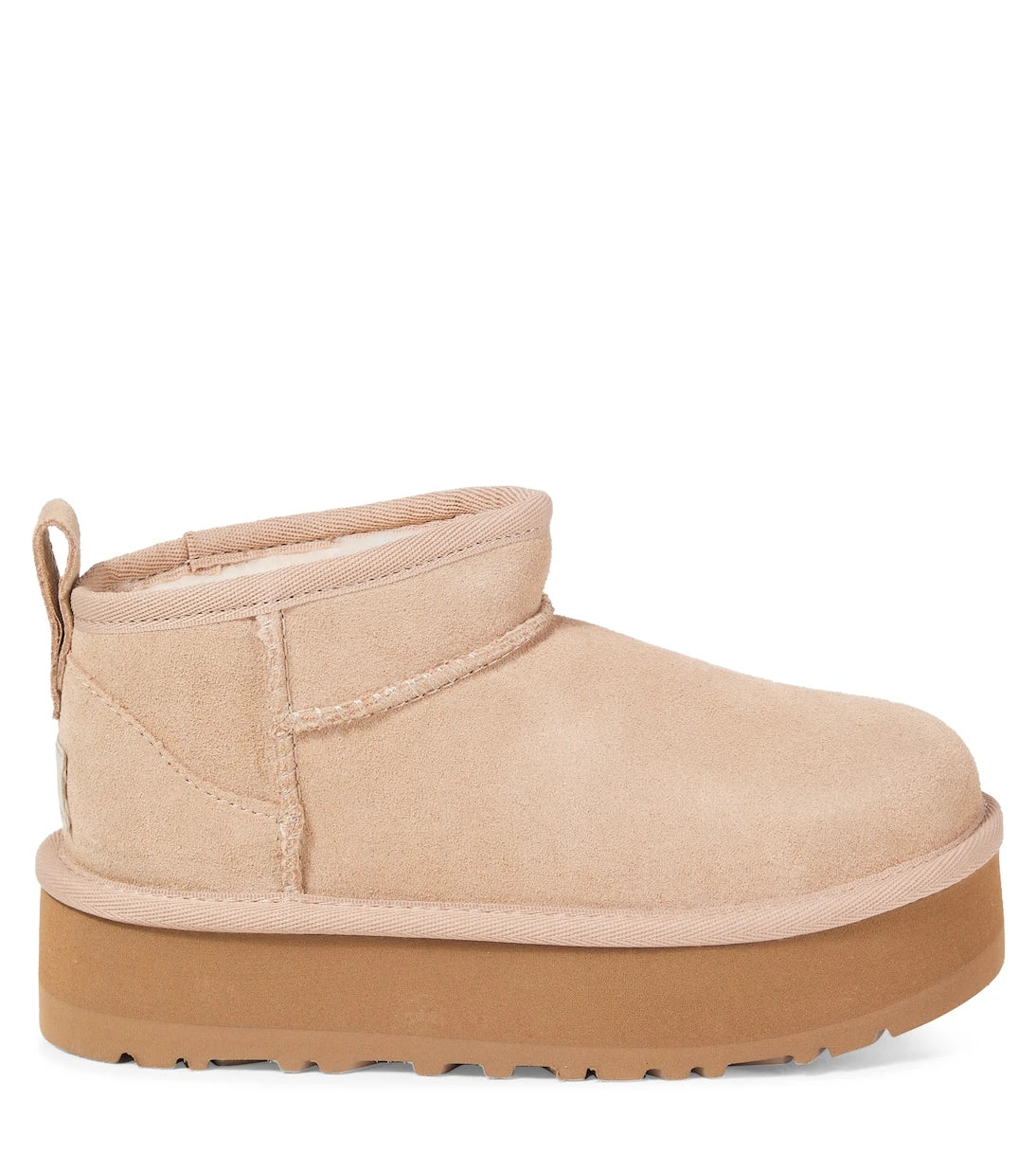 UGG Kids - جزمة كلاسيك ألترا ميني بلاتفورم من الشامواه للأطفال