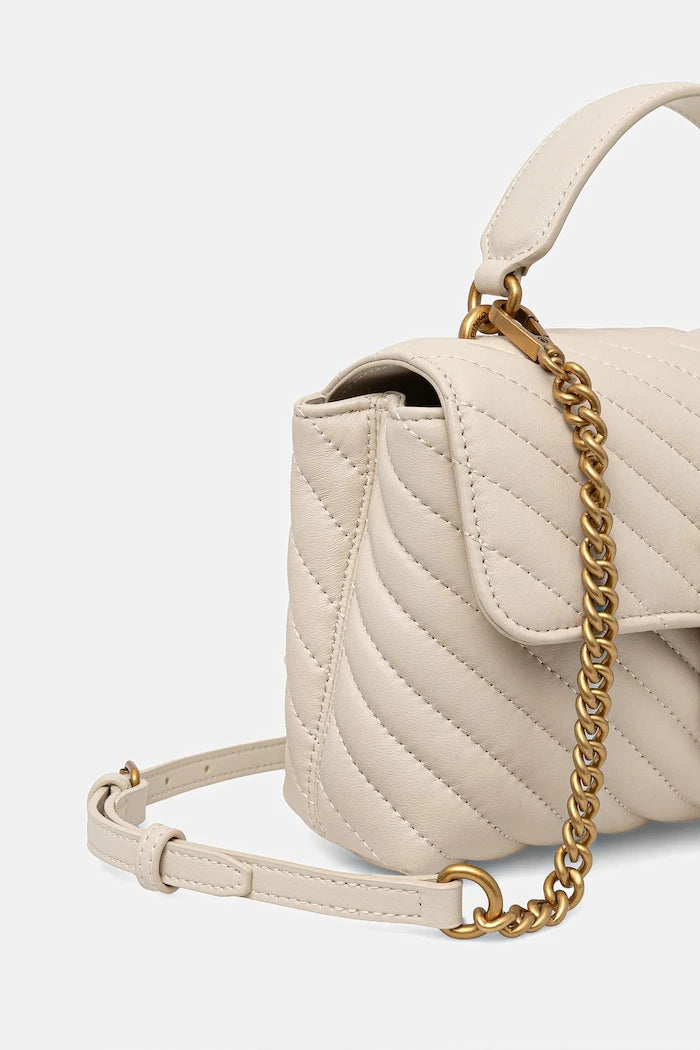 Pinko чанта crossbody дамска от кожа