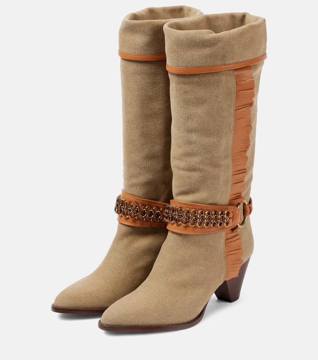 Isabel Marant - Levon canvas cowboy boots