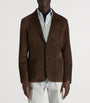 Brown Suede Blazer