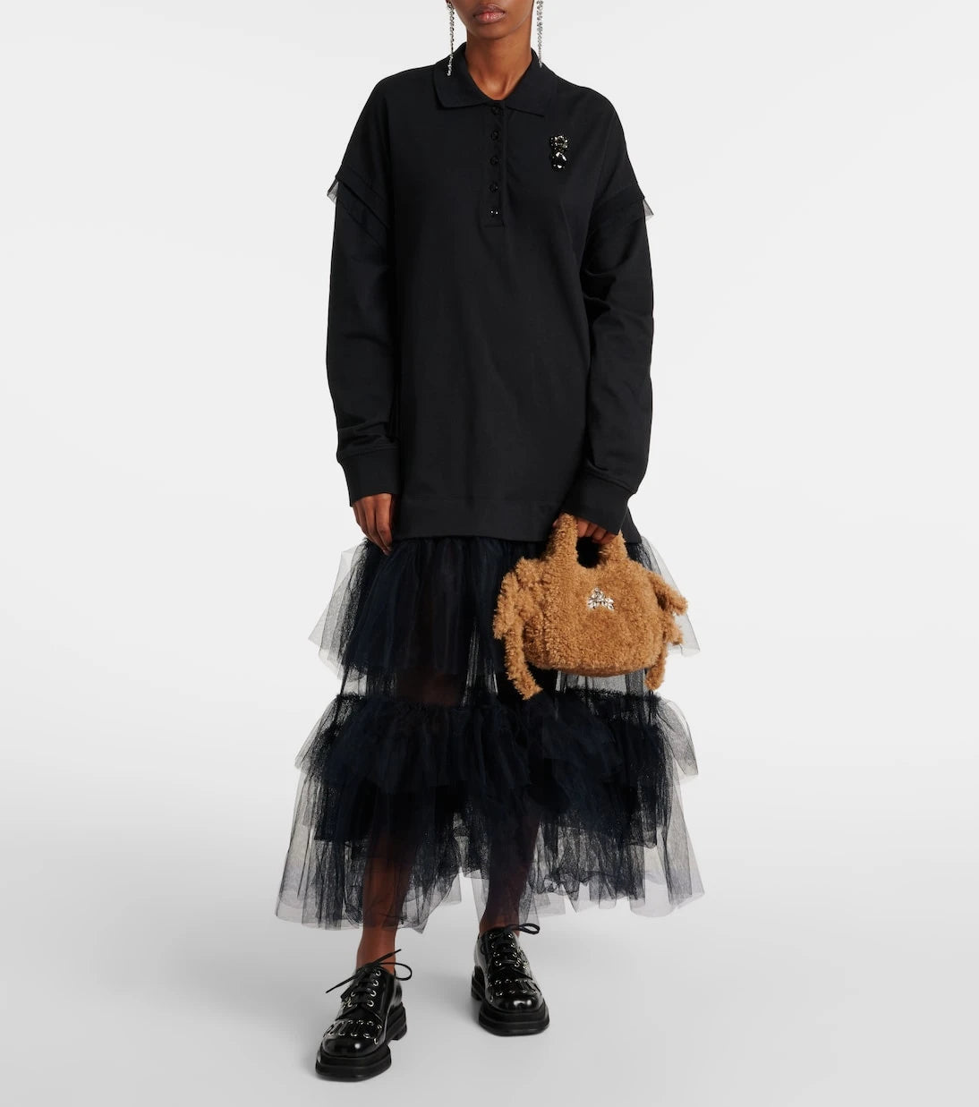 Simone Rocha - حقيبة تيدي توت بتصميم بيضة صغيرة