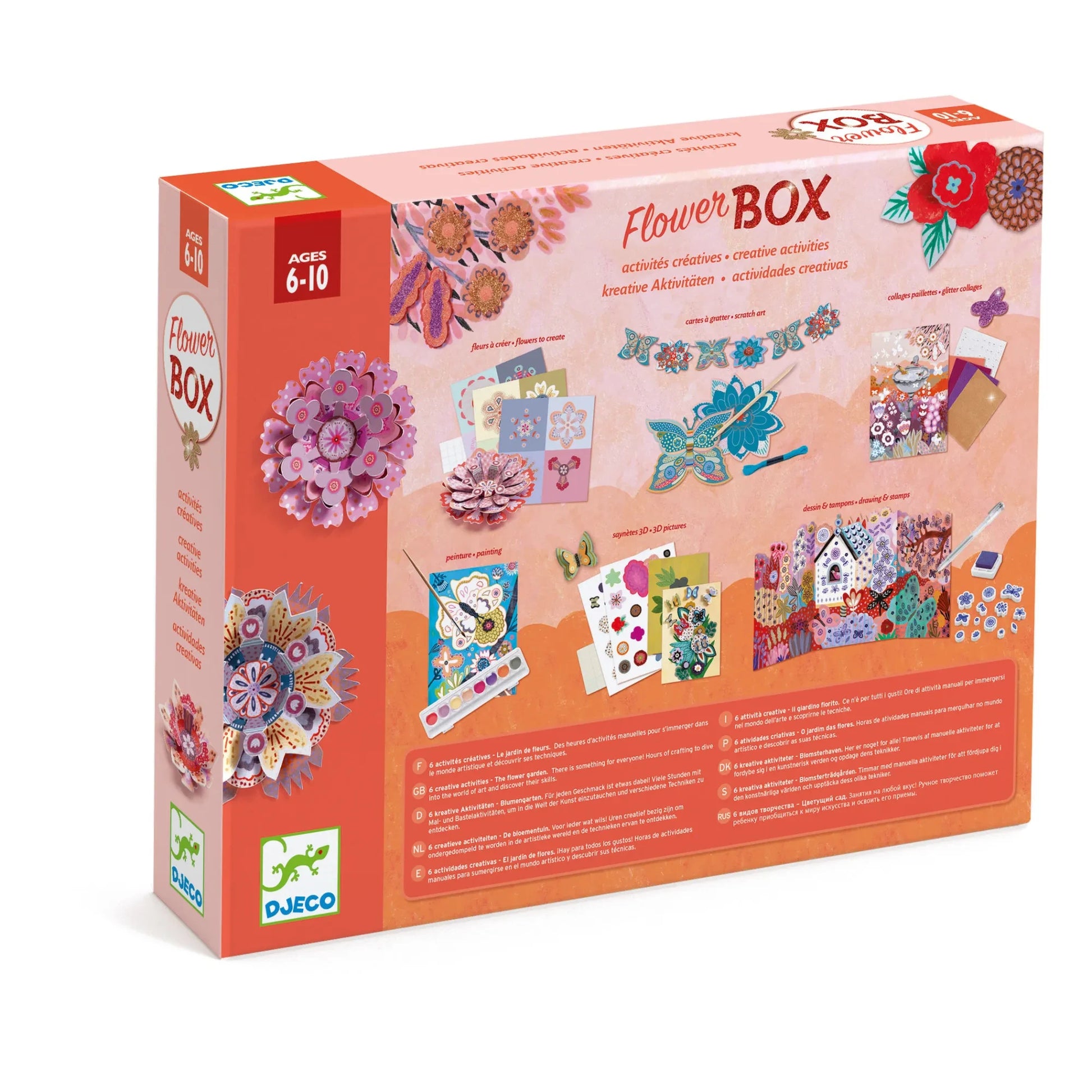 Djeco - Flower Garden Multi-Activity Kit