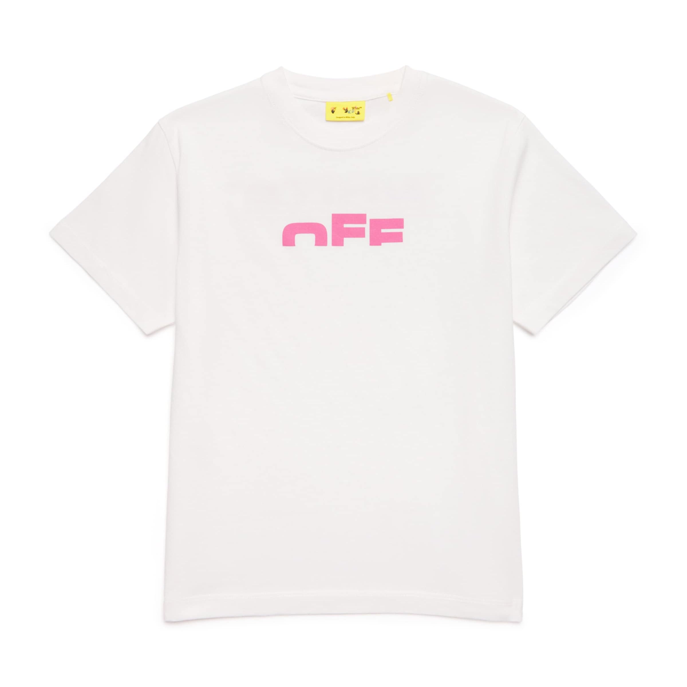 Off-White Kids Cotton Type Logo T-Shirt (4-12+ Years)