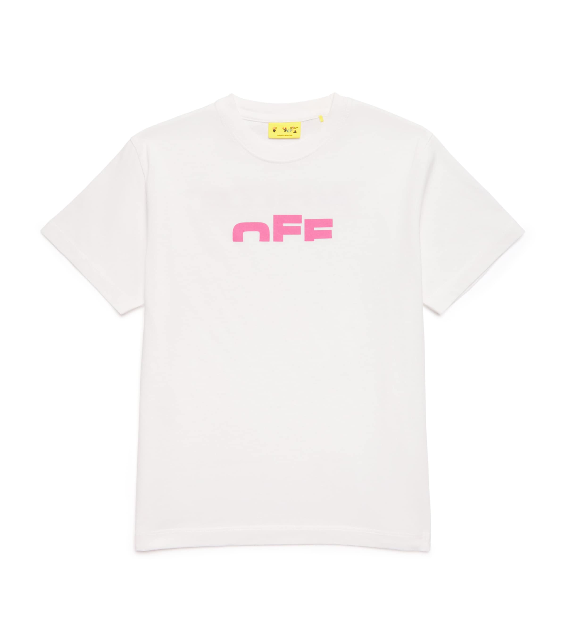 Off-White Kids Cotton Type Logo T-Shirt (4-12+ Years)