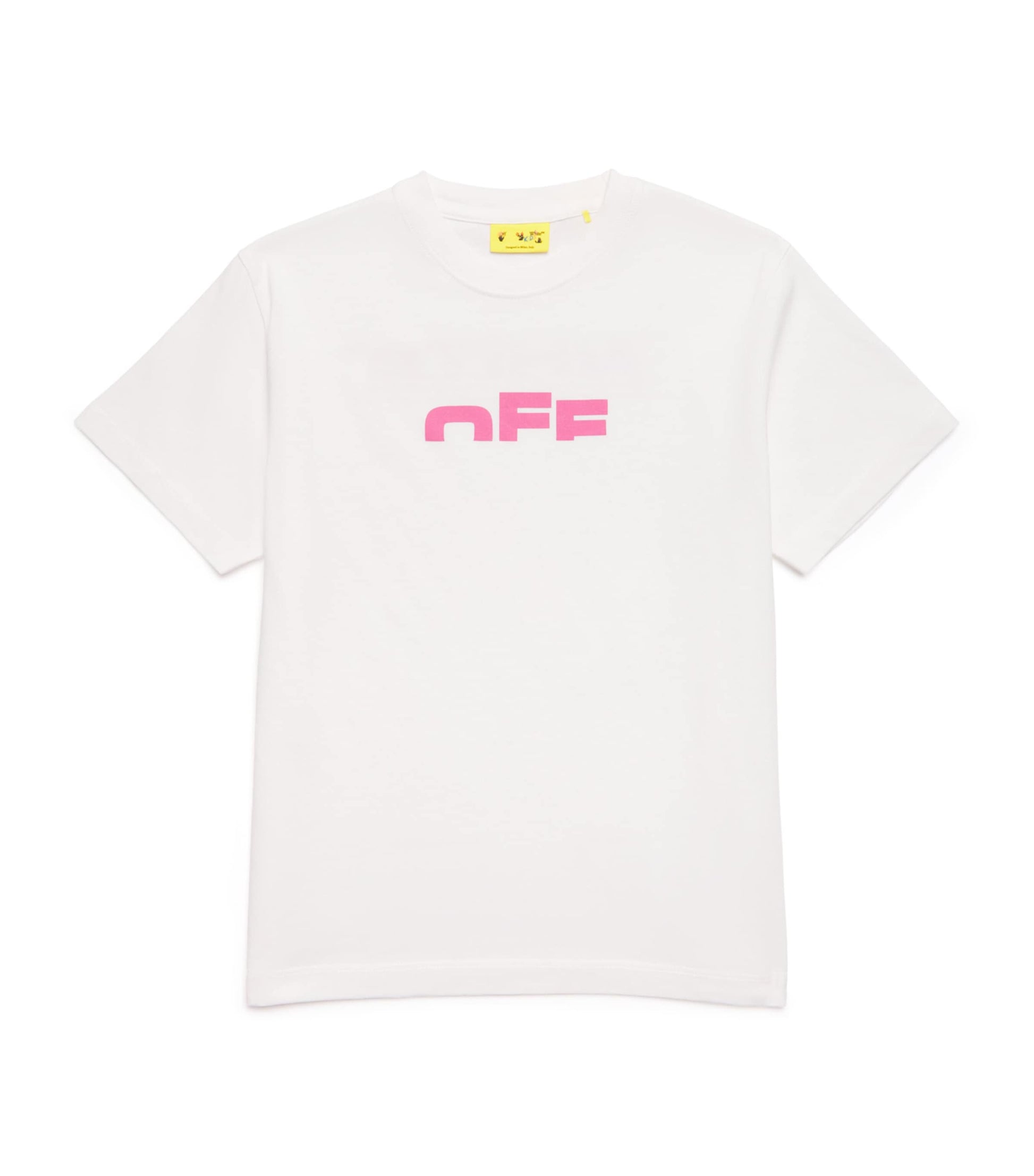 Off-White Kids Cotton Type Logo T-Shirt (4-12+ Years)