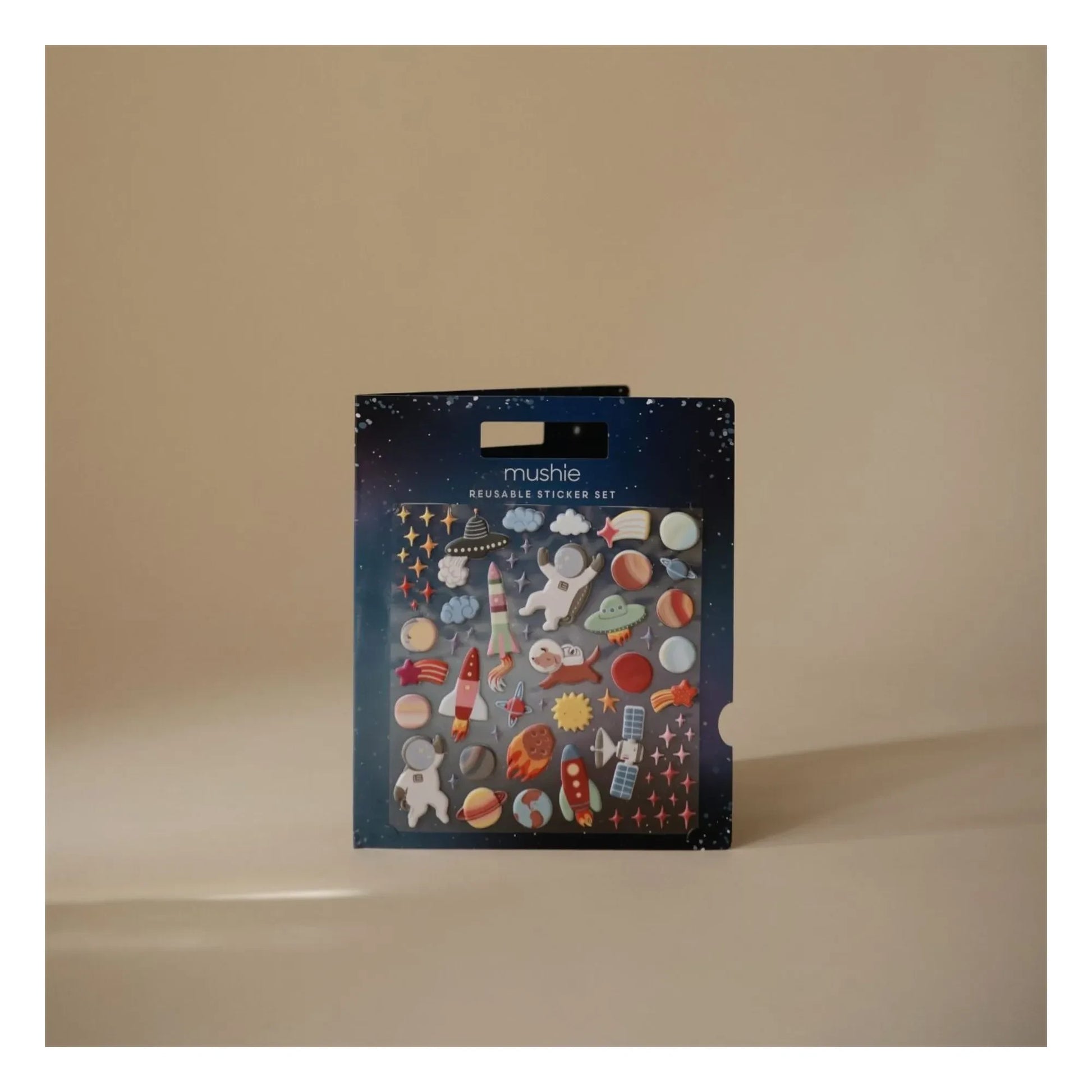 Mushie - Book of repositionable stickers Espace
