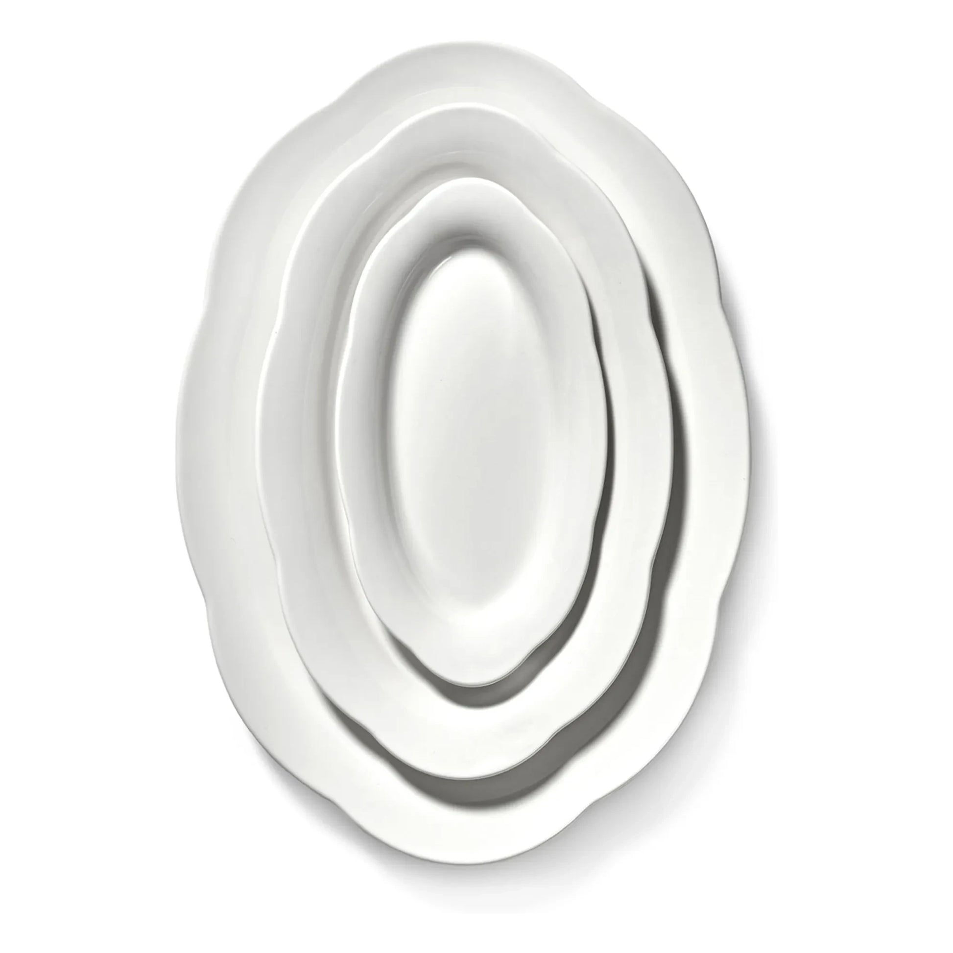 Serax - Silhouette Plates, Sergio Herman - Set of 2 | White