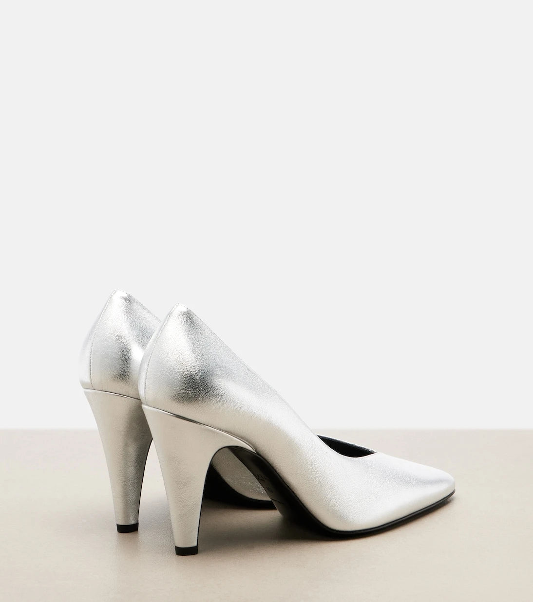 Alaïa - Metallic leather pumps