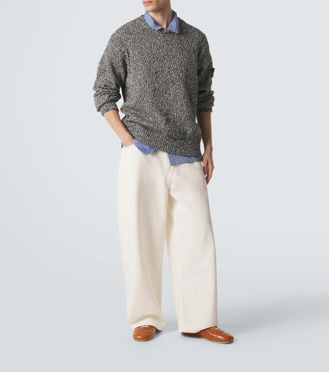 Stone Island - Compass cotton sweater
