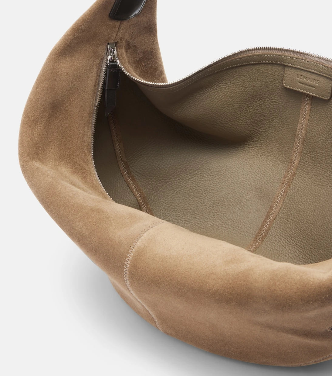 Lemaire - Quiver Small suede shoulder bag