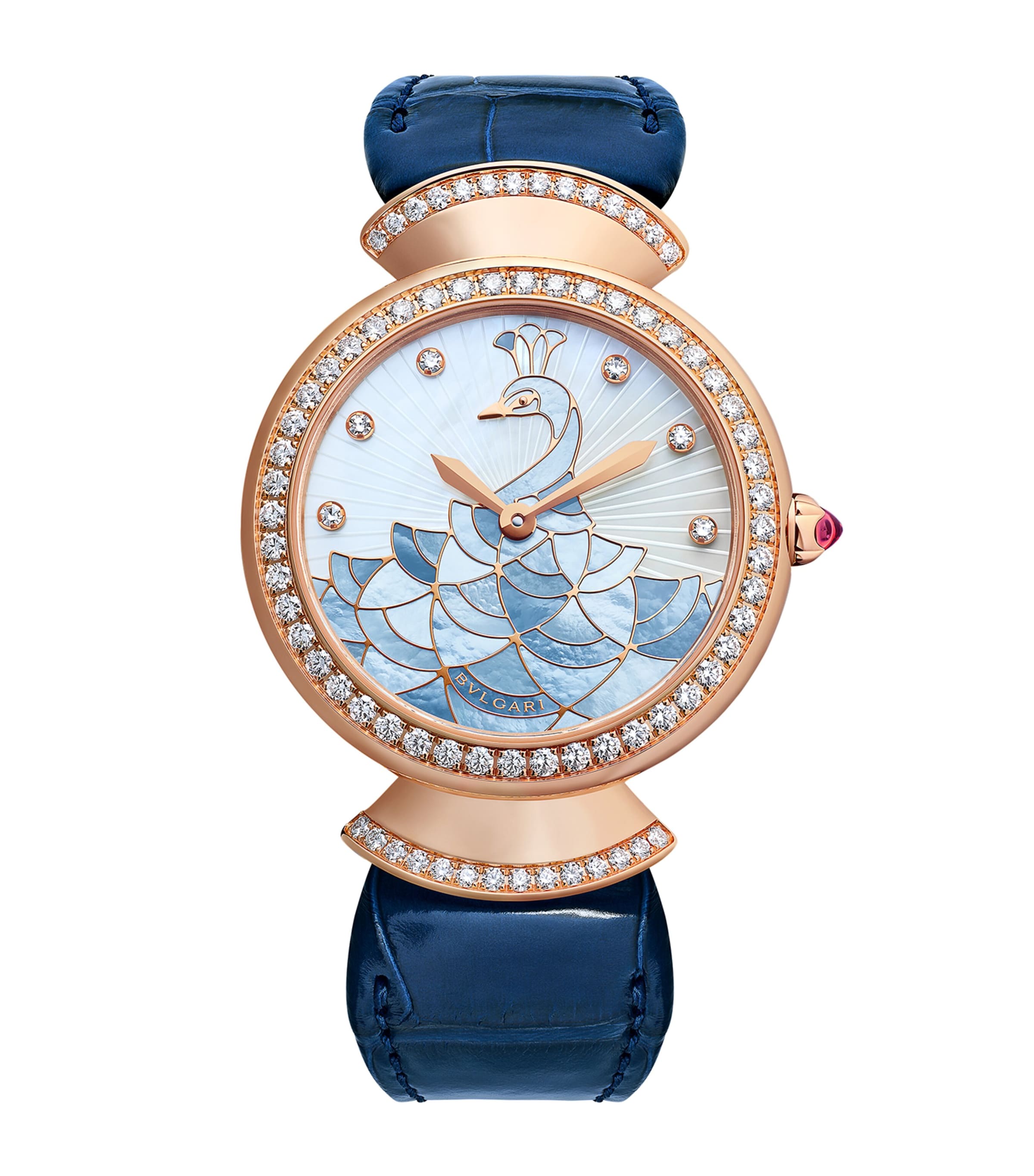 Rose Gold and Diamond Divas' Dream Watch 33mm