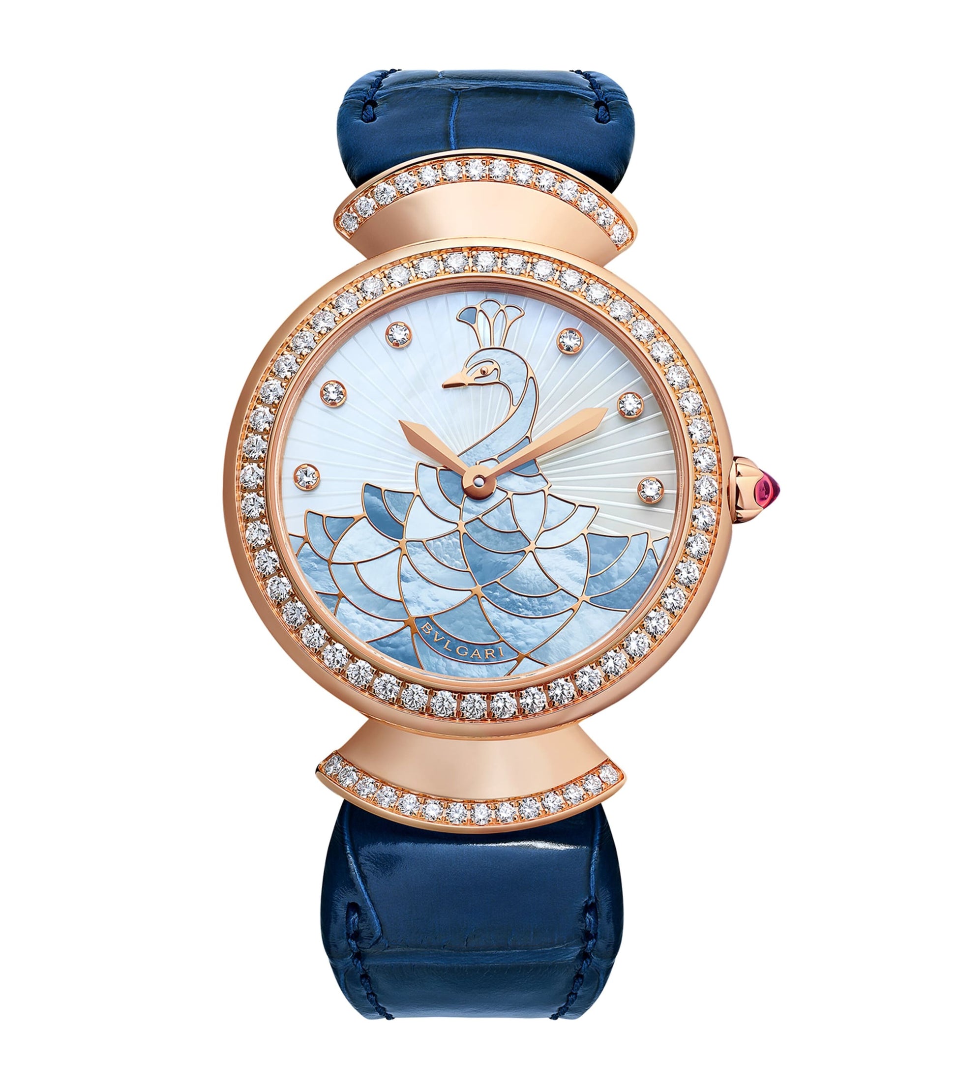 Rose Gold and Diamond Divas' Dream Watch 33mm