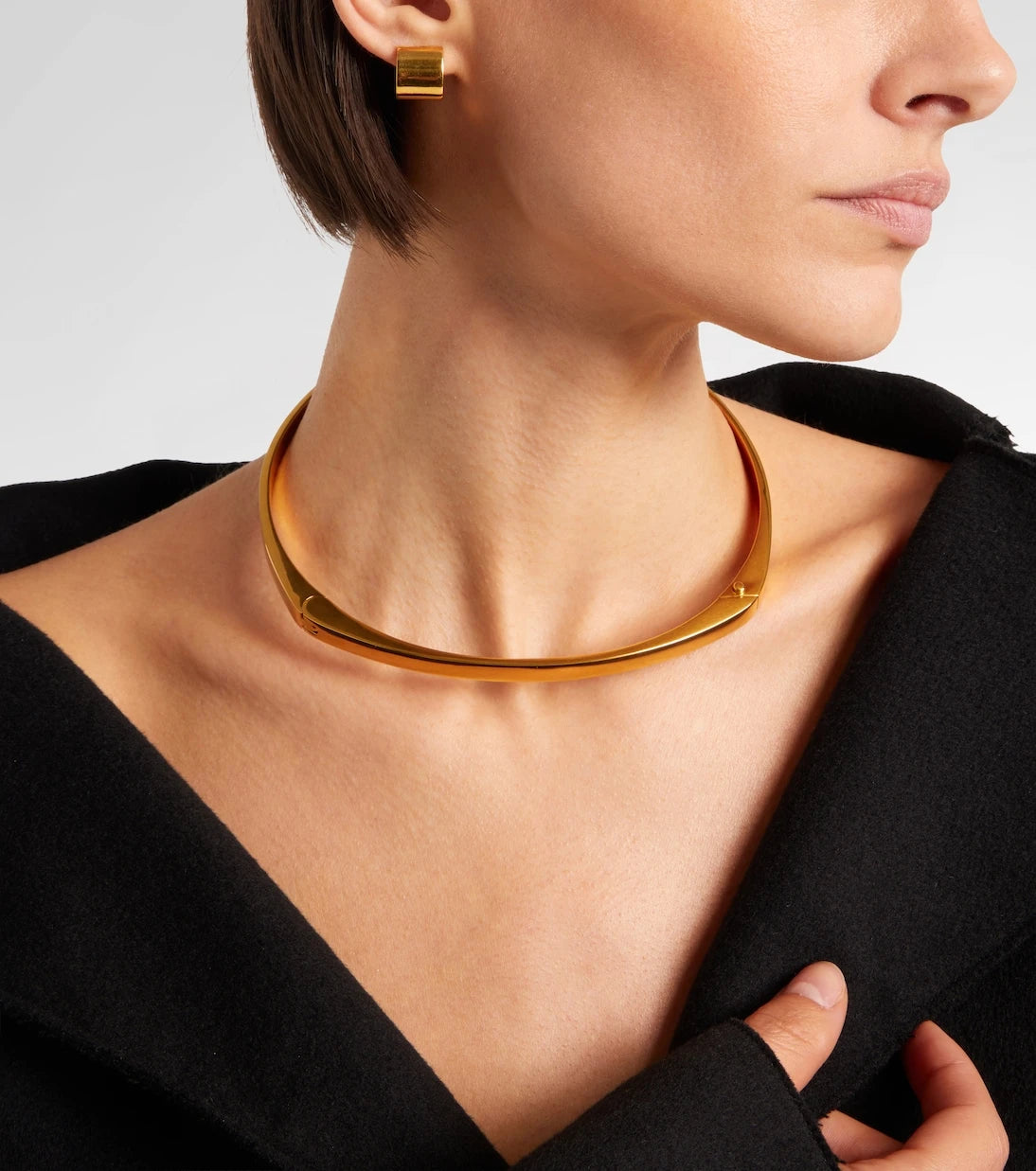 Toteme - Signature Petite huggie earrings
