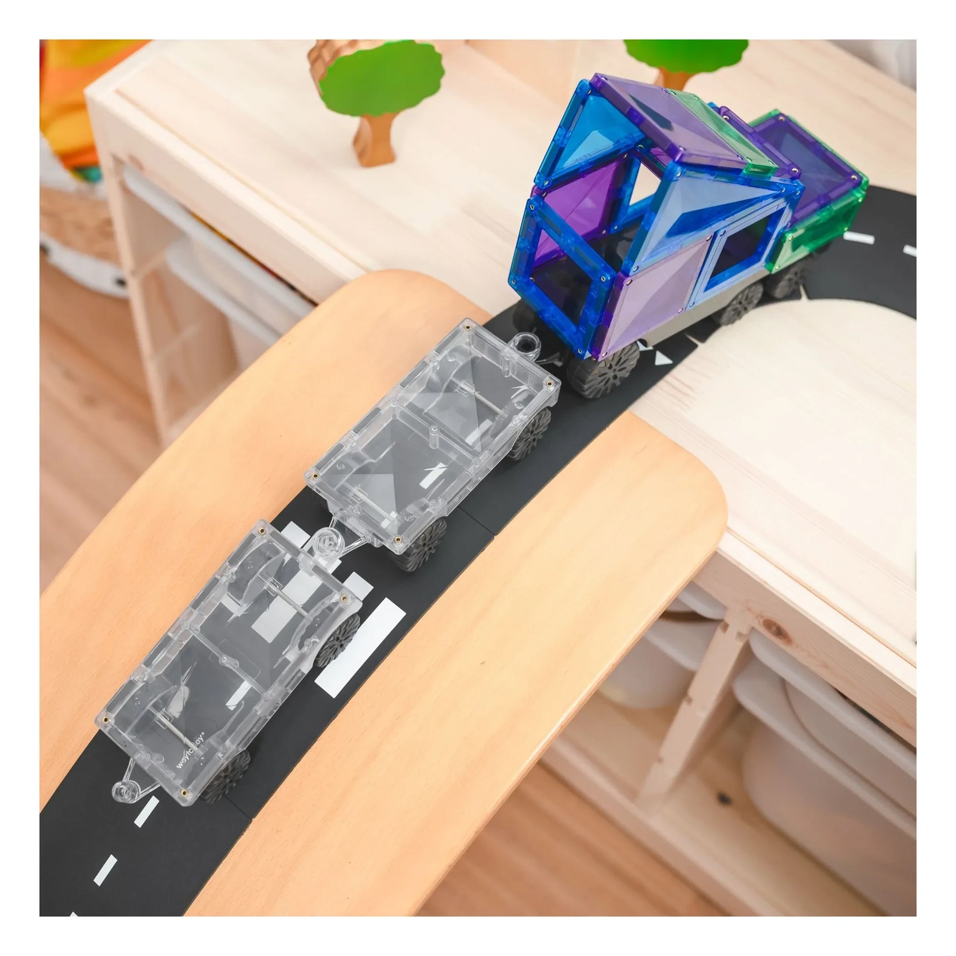 Connetix - Transport pack - 50 pieces | Rainbow