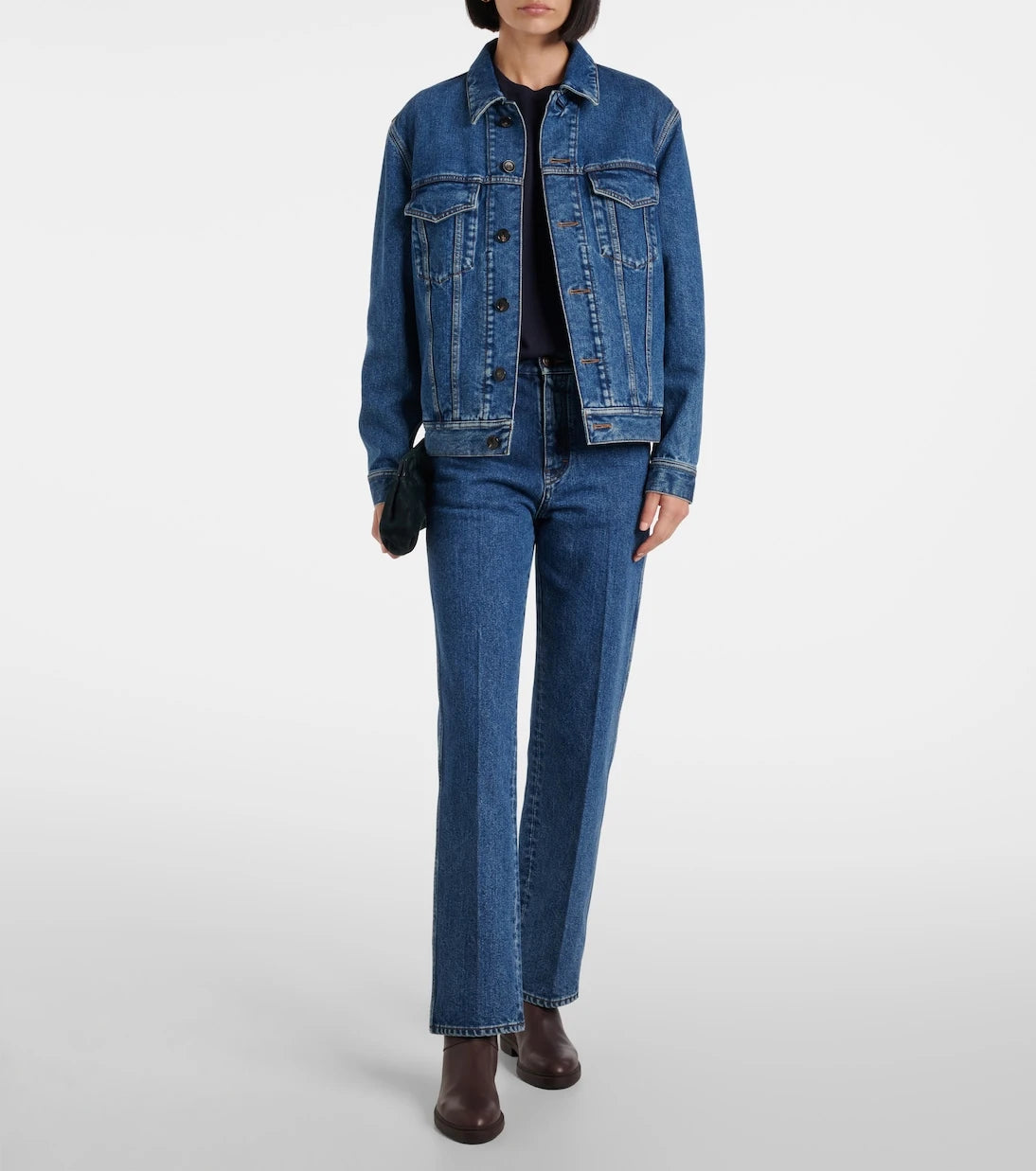 Loro Piana - تي شيرت Angera قطني جيرسيه