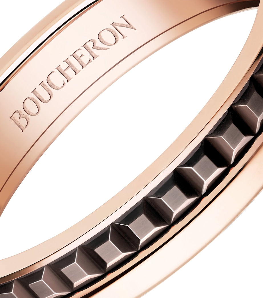 Rose Gold Quatre Classique Wedding Band