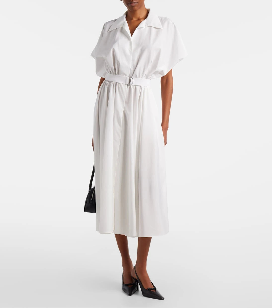 Norma Kamali - Belted shirt dress