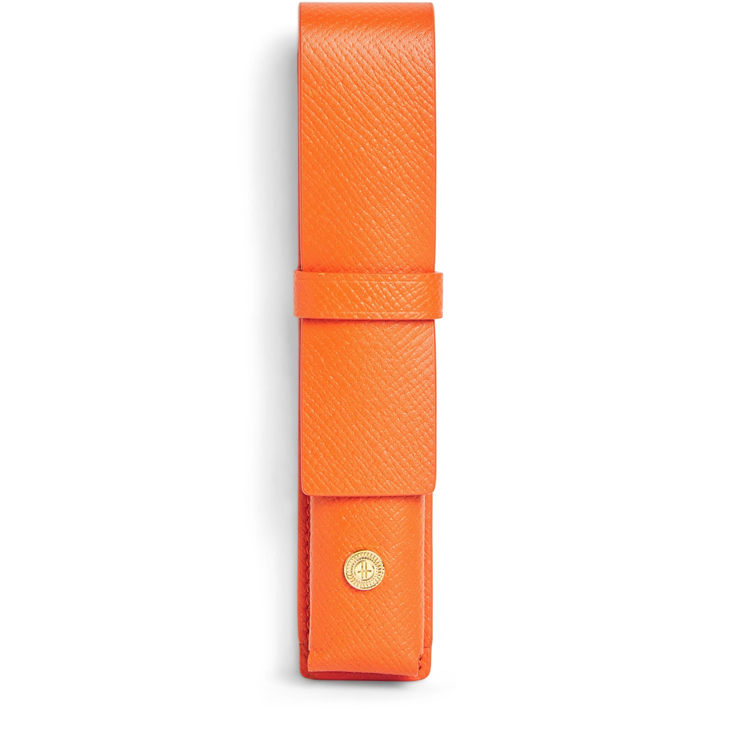 Leather Pen Sleeve ORANGE