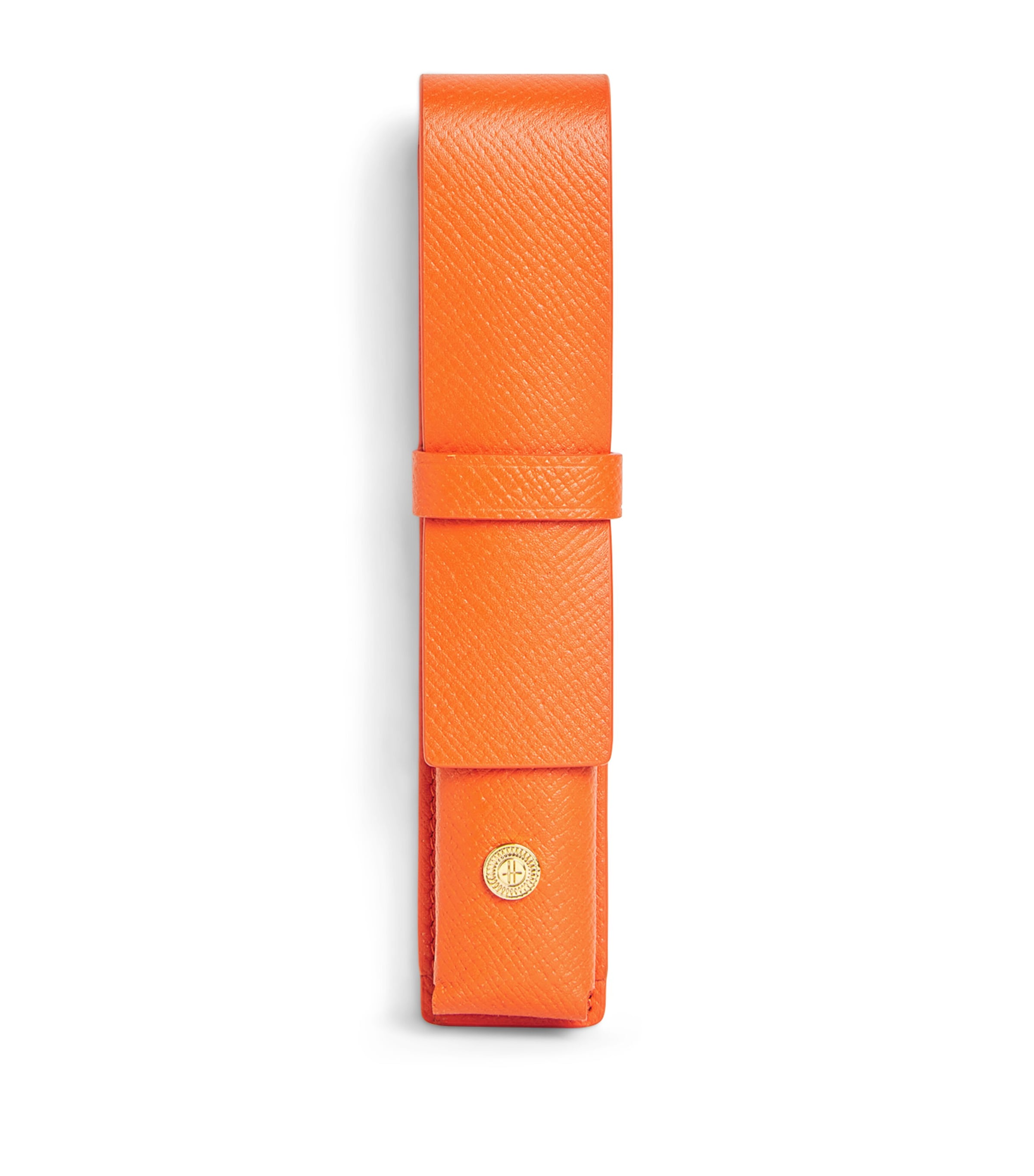 Leather Pen Sleeve ORANGE