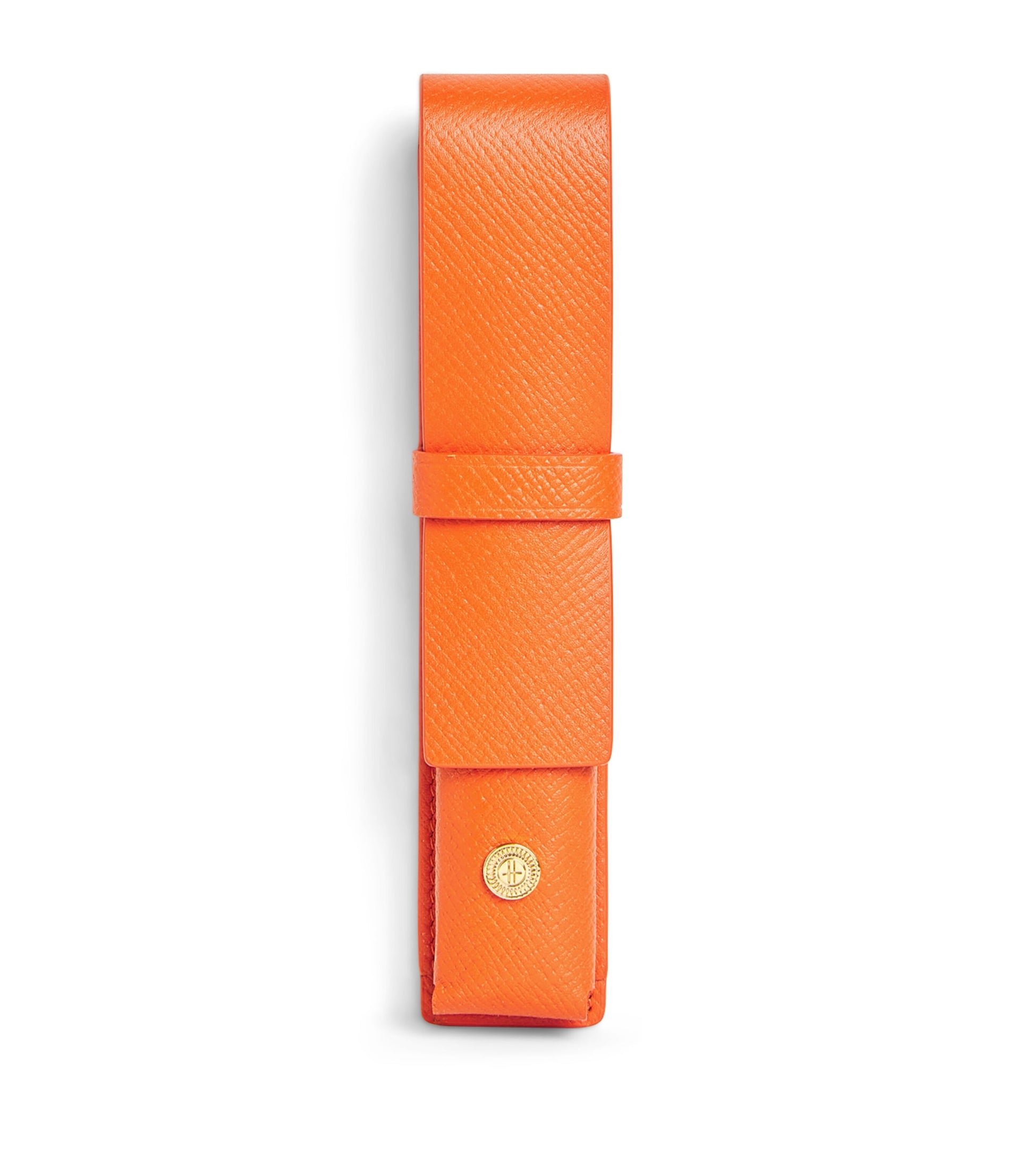 Leather Pen Sleeve ORANGE