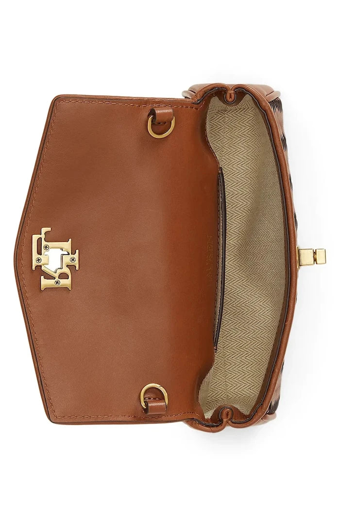 Lauren Ralph Lauren чанта дамска от кожа