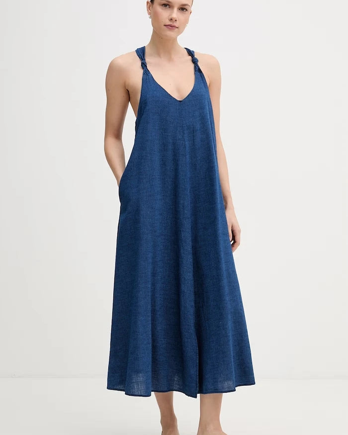 Pamuklu elbise Dkny