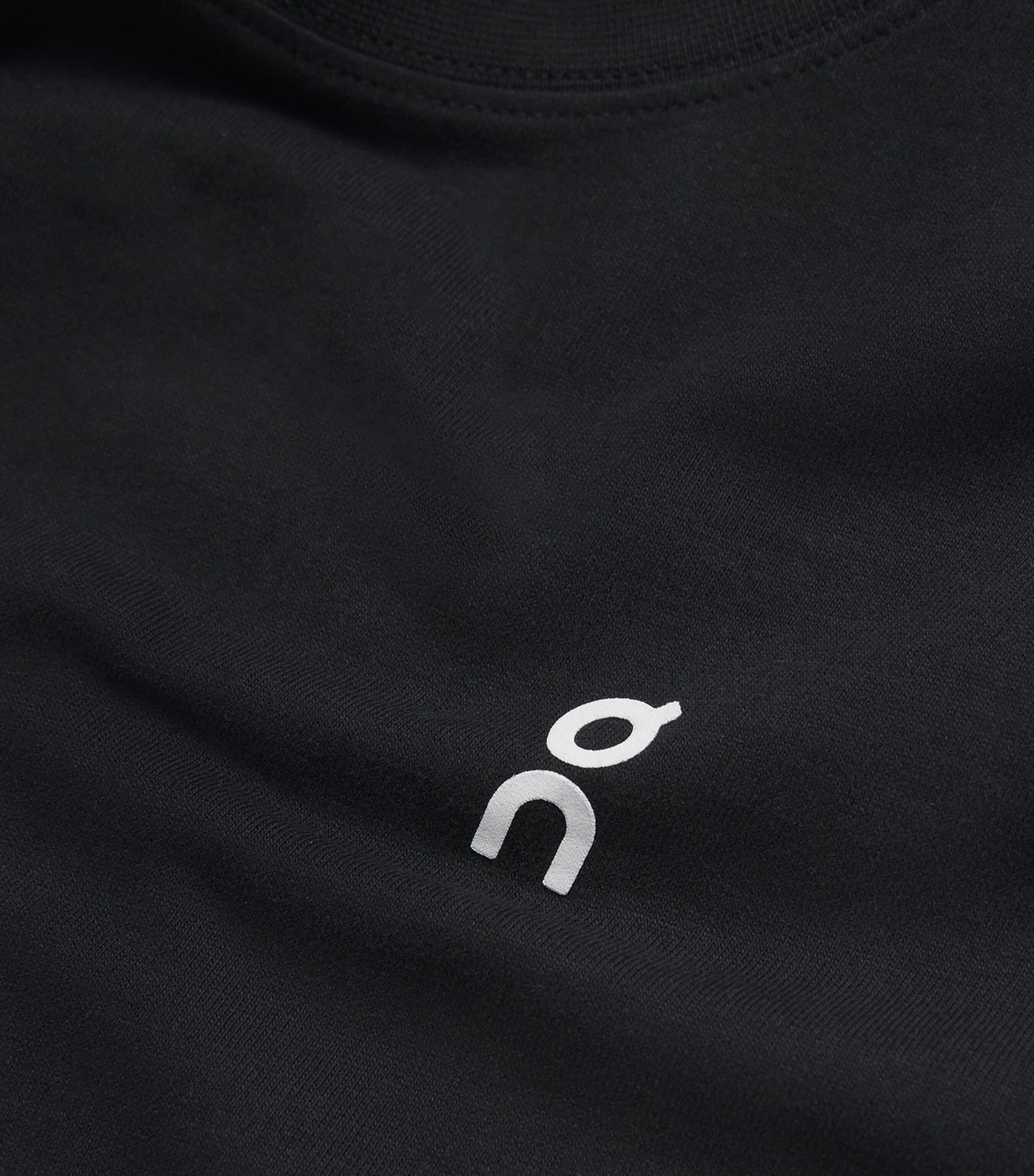 Black Organic Cotton Club Logo T-Shirt