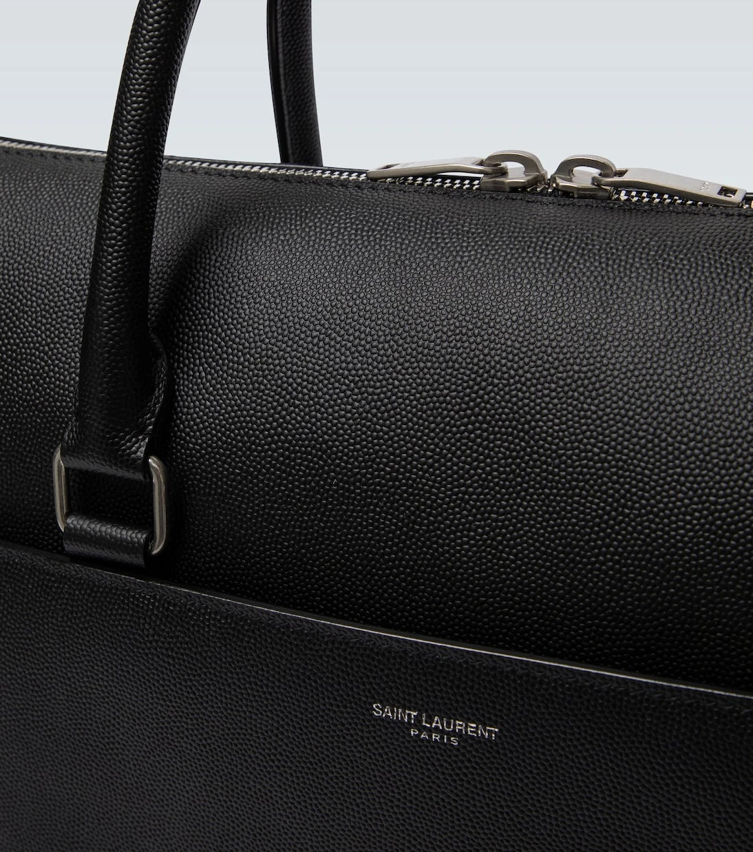 Saint Laurent - Duffle leather briefcase